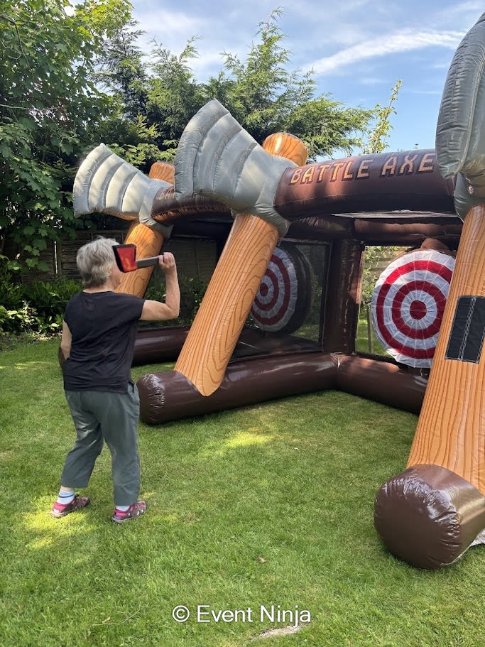 Double Battle Axe Game - Inflatable Event Equipment Hire in Glasgow ...